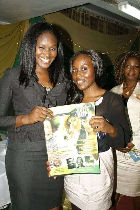 Adaeze Udom with Green Hope Magazine